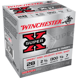 Winchester Xpert Steel 28 Ga 2 3/4" 5/8 Oz Case 250 Rd